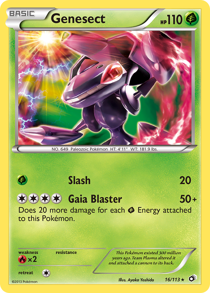 Genesect (16/113) [Black & White: Legendary Treasures] | Odin's Place