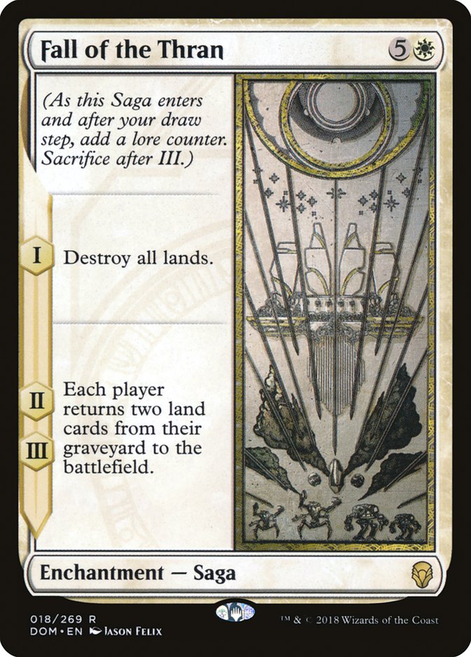 Fall of the Thran (18) [Dominaria] | Odin's Place