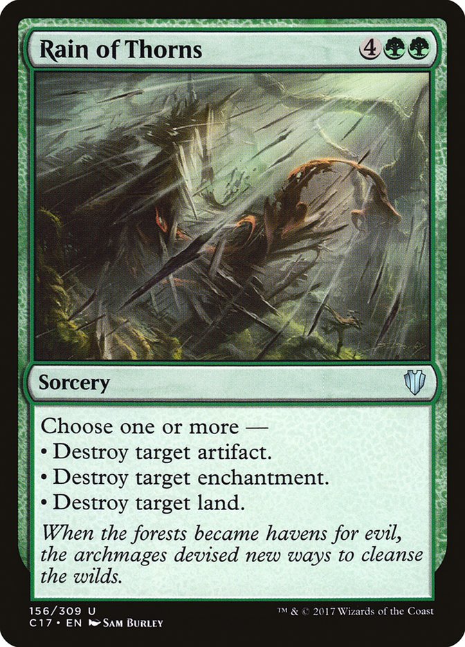Rain of Thorns (156) [Commander 2017] | Odin's Place
