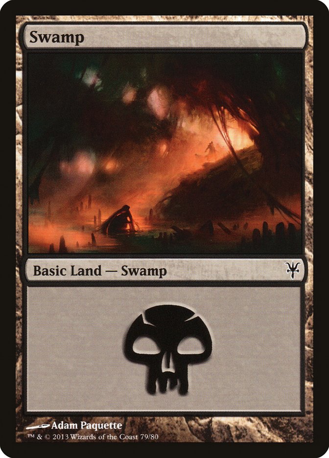 Swamp (79) [Duel Decks: Sorin vs. Tibalt] | Odin's Place