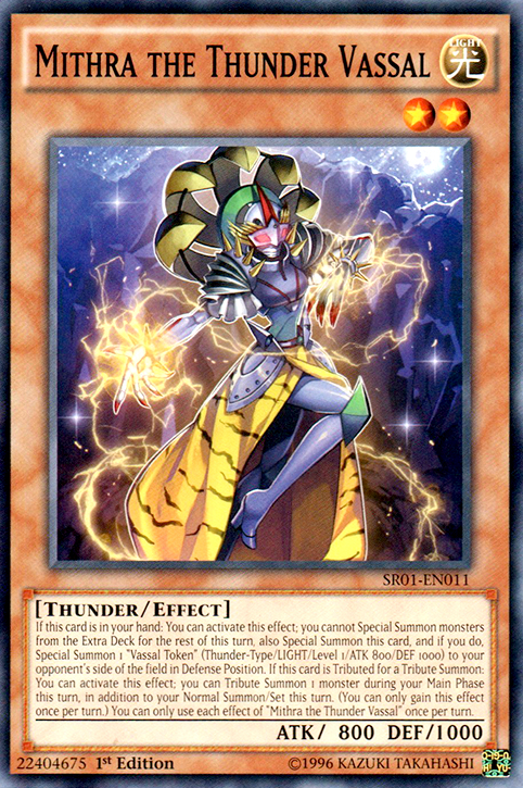 Mithra the Thunder Vassal [SR01-EN011] Common | Odin's Place