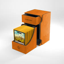Gamegenic Sidekick 100+ Card Convertible Deck Box: Orange | Odin's Place
