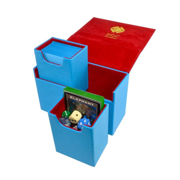 DEX Dualist Deck Box Blue | Odin's Place