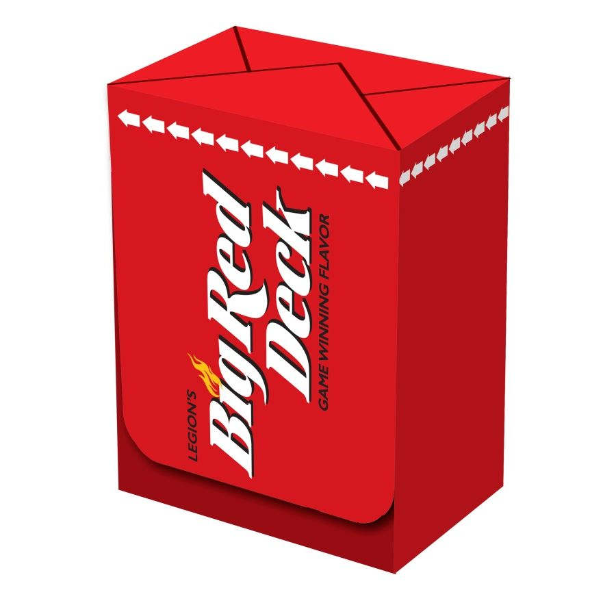 Legion Deck Box Big Red | Odin's Place