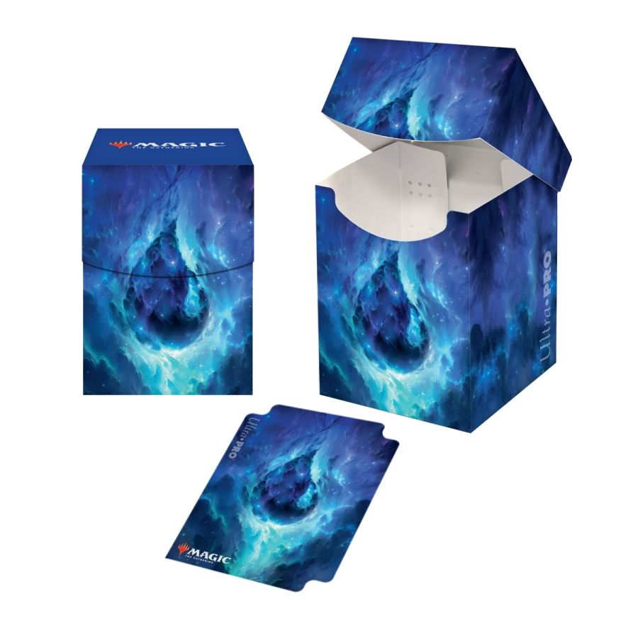 Ultra Pro Magic The Gathering Deck Box 100+ Pro - Celestial Lands - Island | Odin's Place