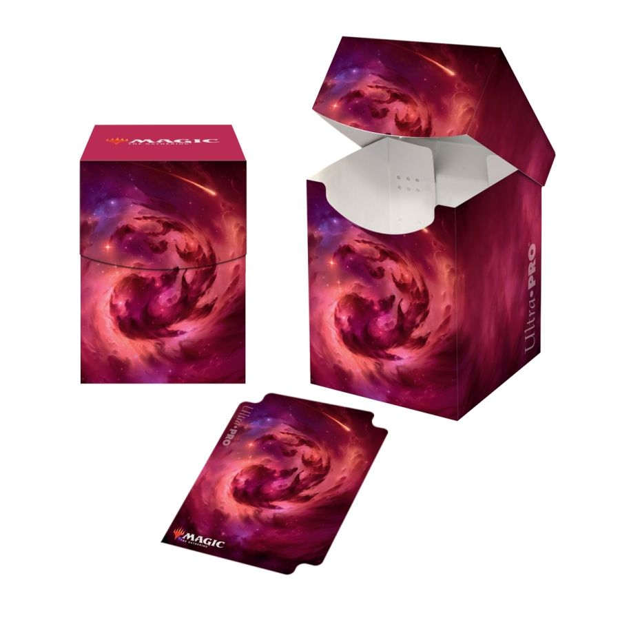 Ultra Pro Magic The Gathering Deck Box 100+ Pro - Celestial Lands - Mountain | Odin's Place