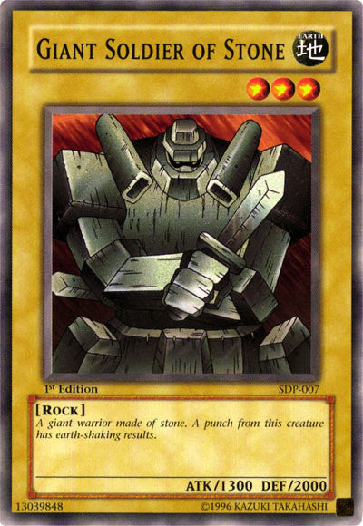 Giant Soldier of Stone [SDP-007] Common | Odin's Place