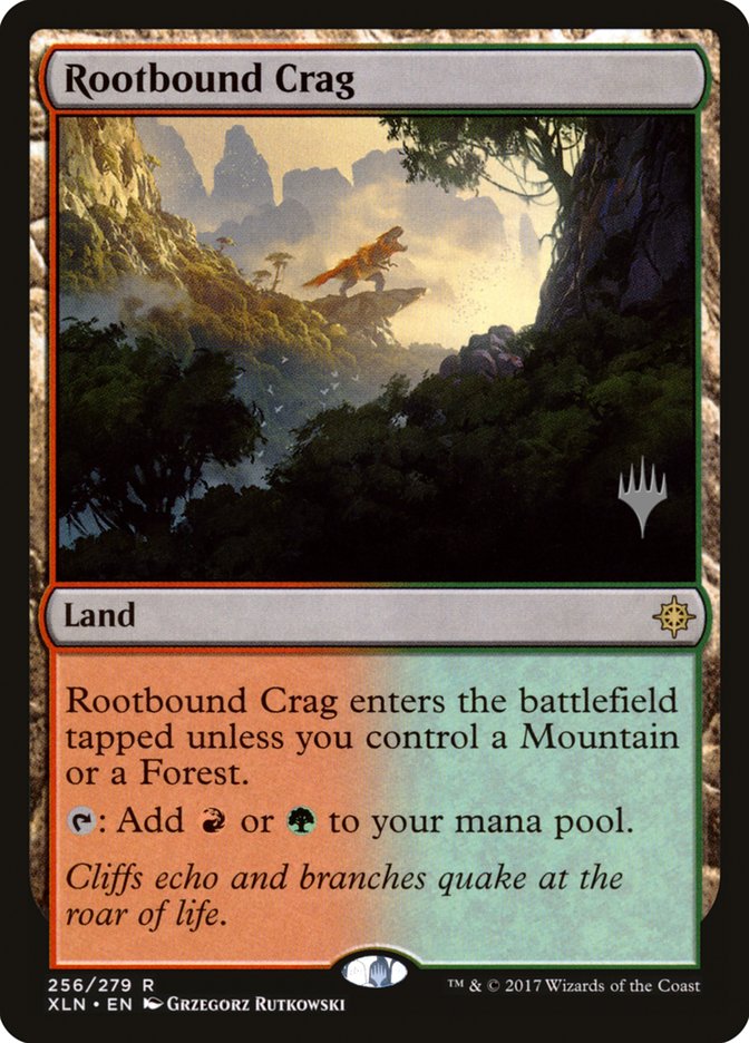 Rootbound Crag (Promo Pack) [Ixalan Promos] | Odin's Place