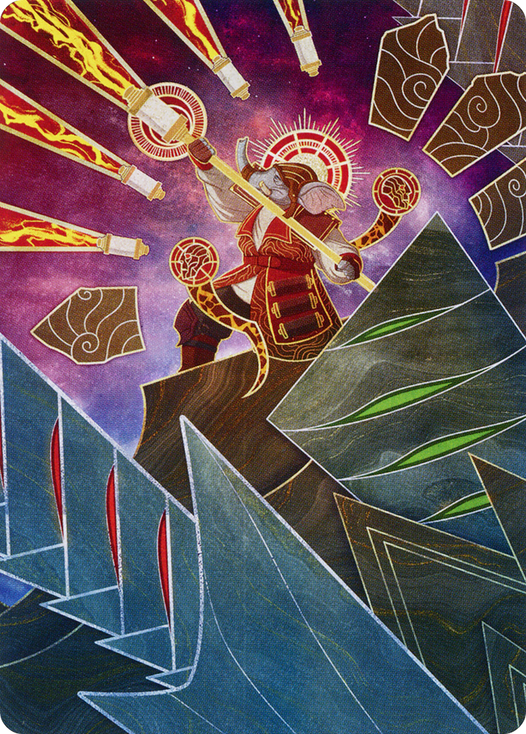 Quintorius, Loremaster Art Card (63) [March of the Machine Art Series] | Odin's Place