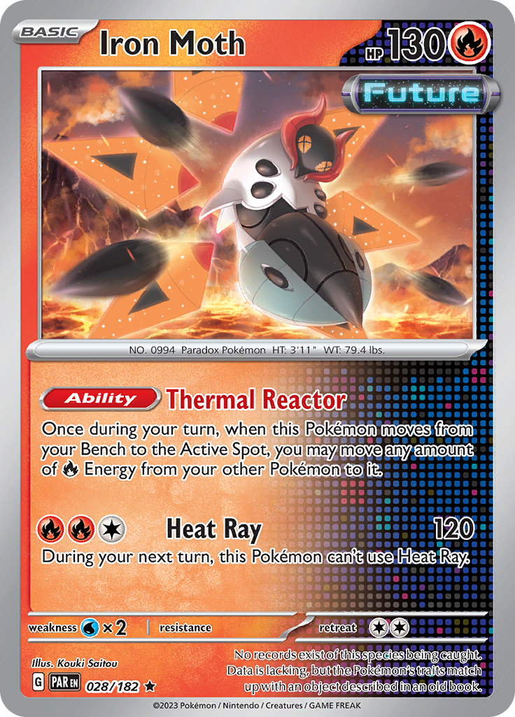 Iron Moth (028/182) [Scarlet & Violet: Paradox Rift] | Odin's Place