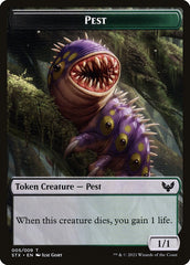 Pest (005) // Blood (017) Double-Sided Token [Challenger Decks 2022 Tokens] | Odin's Place