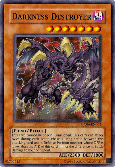 Darkness Destroyer [GX06-EN003] Super Rare | Odin's Place