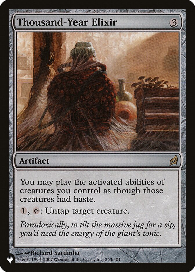 Thousand-Year Elixir [The List] | Odin's Place