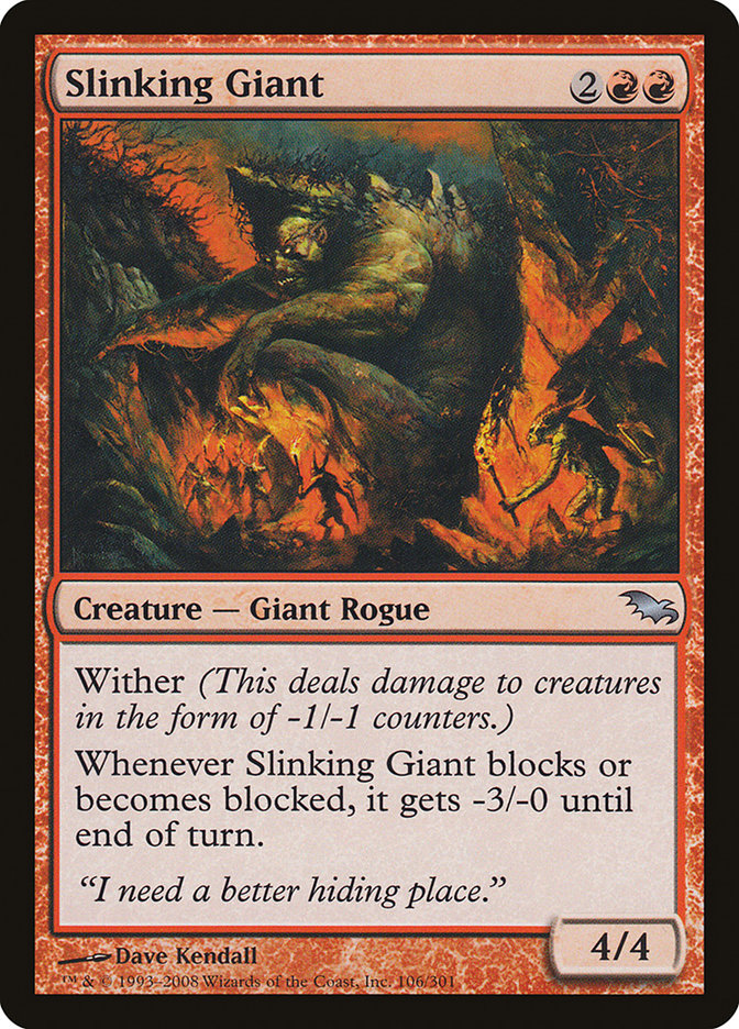 Slinking Giant (106) [Shadowmoor] | Odin's Place