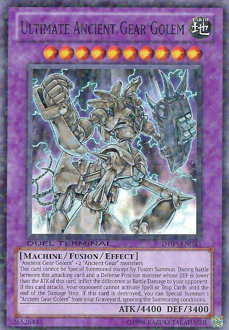 Ultimate Ancient Gear Golem [DT03-EN033] Common | Odin's Place