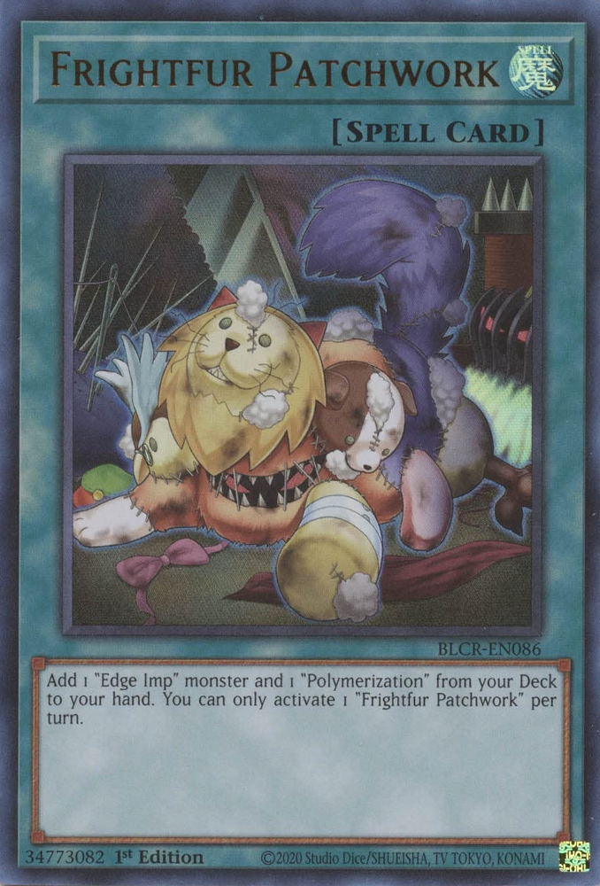 Frightfur Patchwork [BLCR-EN086] Ultra Rare | Odin's Place