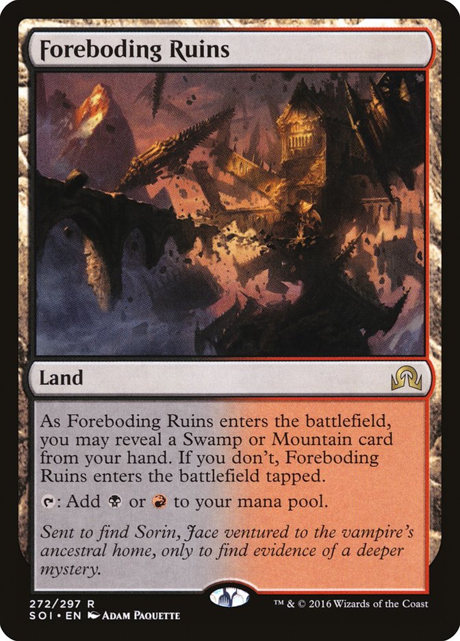 Foreboding Ruins (272) [Shadows over Innistrad] | Odin's Place