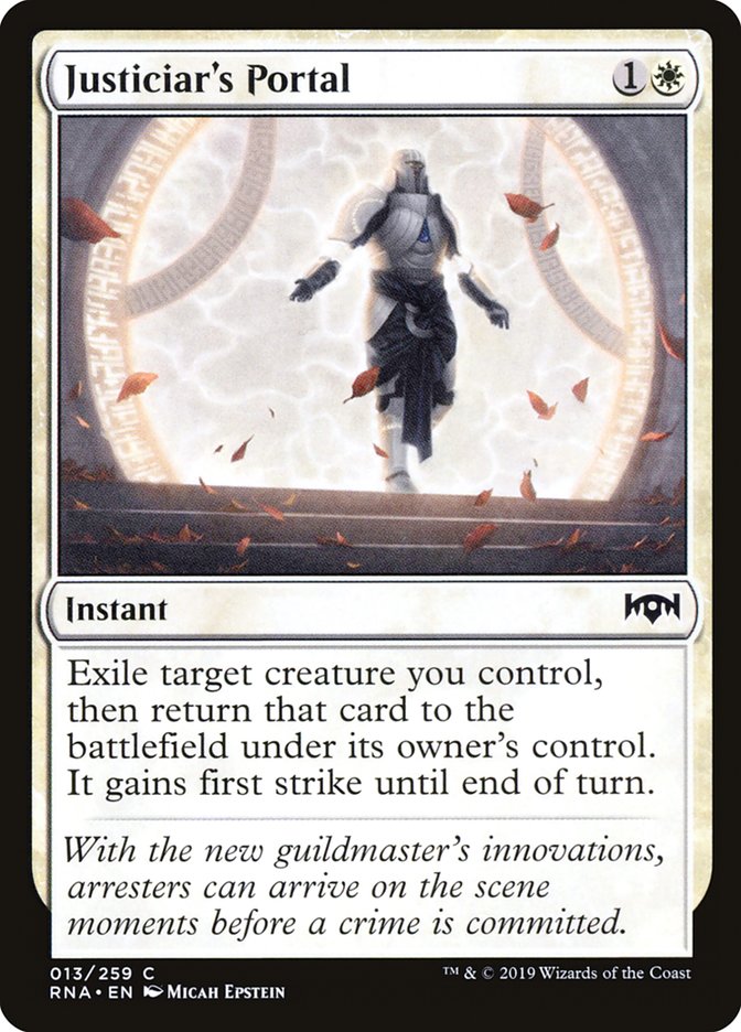 Justiciar's Portal (13) [Ravnica Allegiance] | Odin's Place