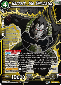 Bardock, the Eliminator (P-334) [Tournament Promotion Cards] | Odin's Place