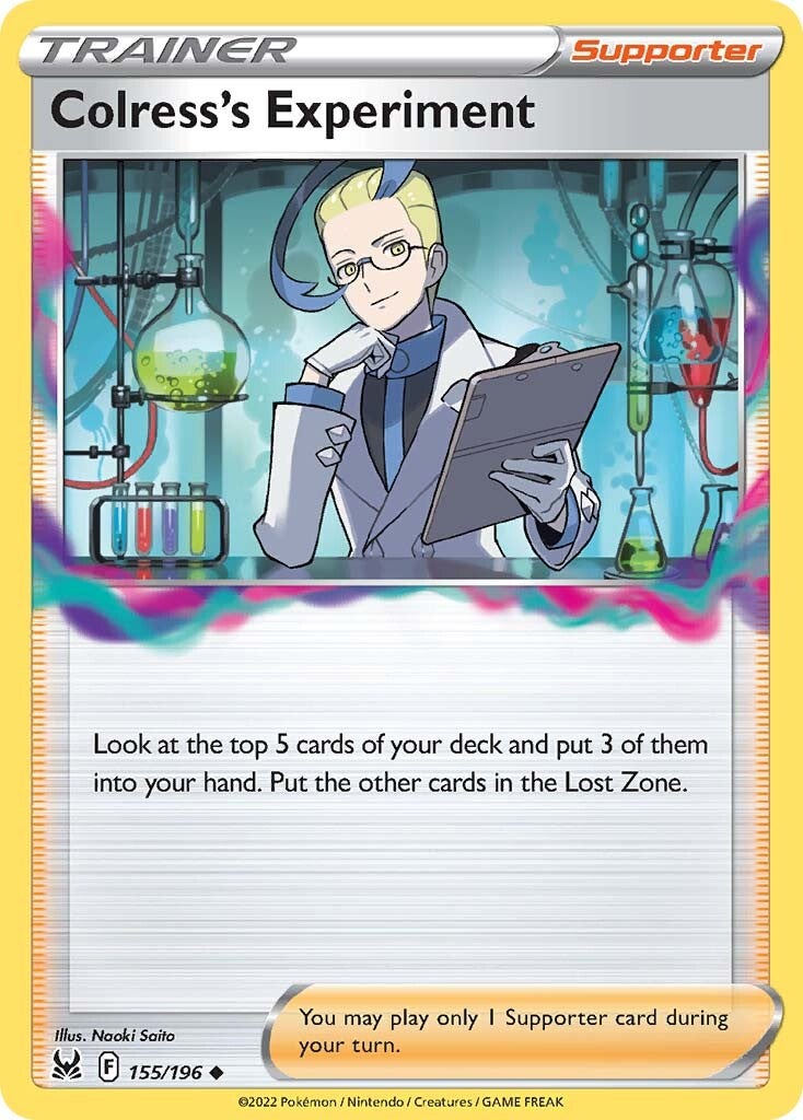 Colress's Experiment (155/196) [Sword & Shield: Lost Origin] | Odin's Place