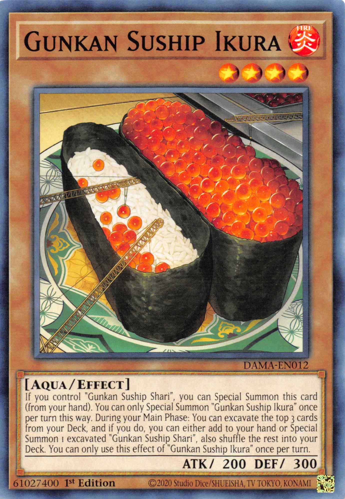 Gunkan Suship Ikura [DAMA-EN012] Common | Odin's Place