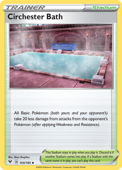 Circhester Bath (150/185) [Sword & Shield: Vivid Voltage] | Odin's Place
