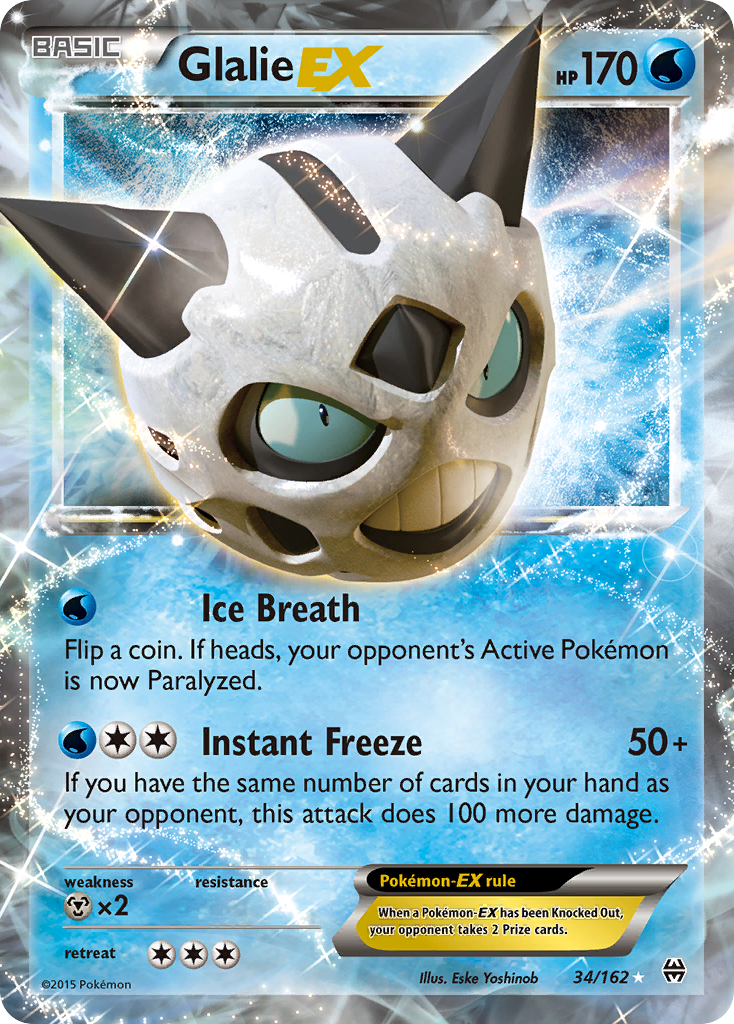 Glalie EX (34/162) [XY: BREAKthrough] | Odin's Place