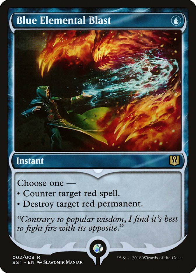Blue Elemental Blast (2) [Signature Spellbook: Jace] | Odin's Place