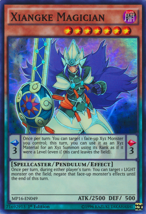Xiangke Magician [MP16-EN049] Super Rare | Odin's Place