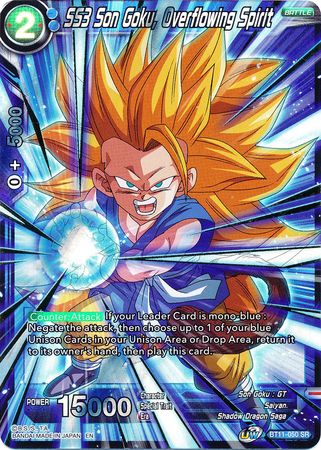 SS3 Son Goku, Overflowing Spirit (BT11-050) [Vermilion Bloodline 2nd Edition] | Odin's Place