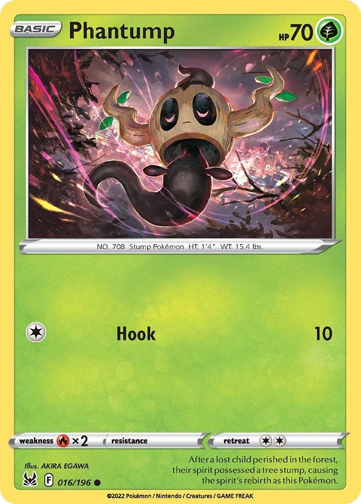 Phantump (016/196) [Sword & Shield: Lost Origin] | Odin's Place