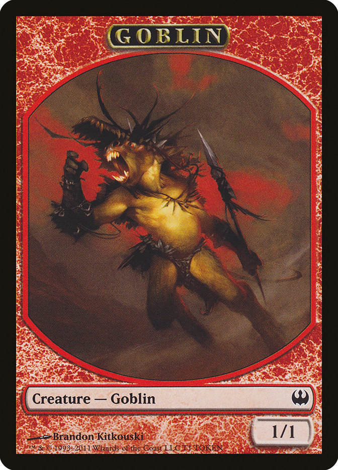 Goblin Token (1) [Duel Decks: Knights vs. Dragons Tokens] | Odin's Place