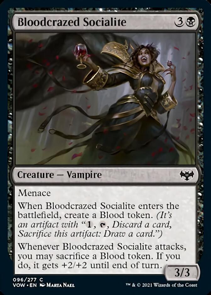 Bloodcrazed Socialite [Innistrad: Crimson Vow] | Odin's Place