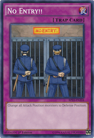 No Entry!! [BP03-EN204] Common | Odin's Place