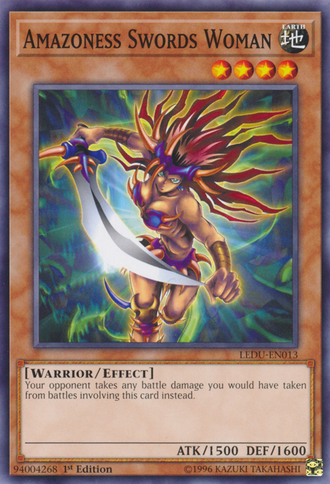 Amazoness Swords Woman [LEDU-EN013] Common | Odin's Place