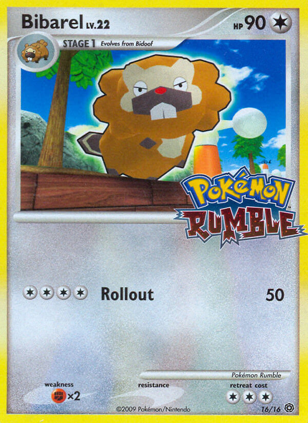 Bibarel (16/16) [Pokémon Rumble] | Odin's Place