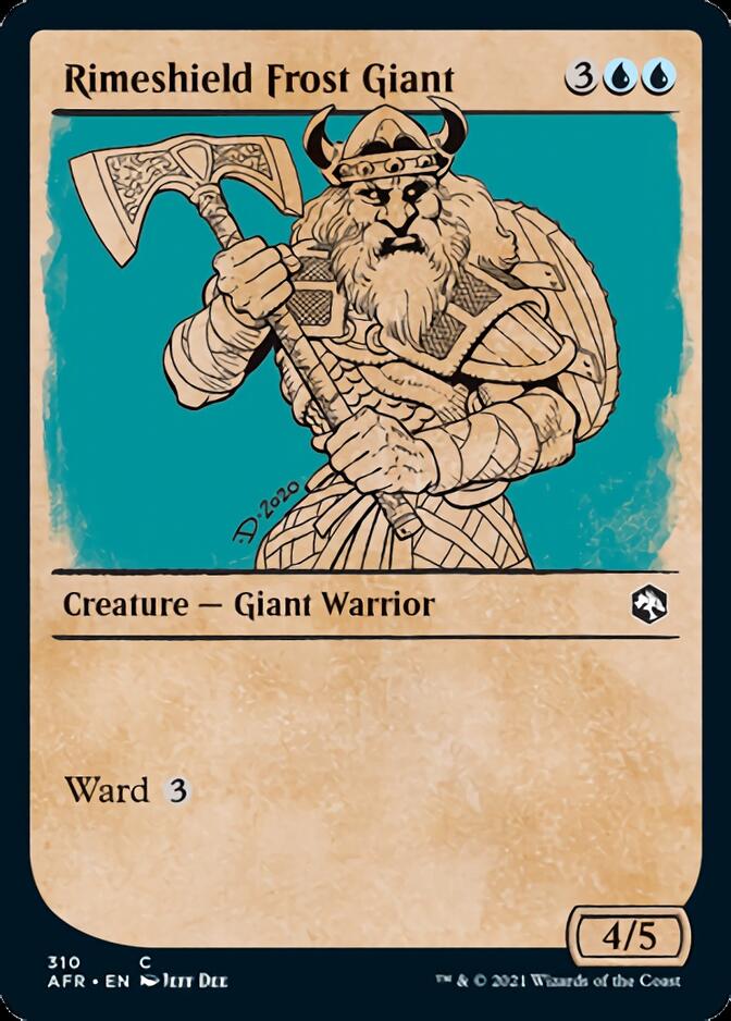 Rimeshield Frost Giant (Showcase) [Dungeons & Dragons: Adventures in the Forgotten Realms] | Odin's Place