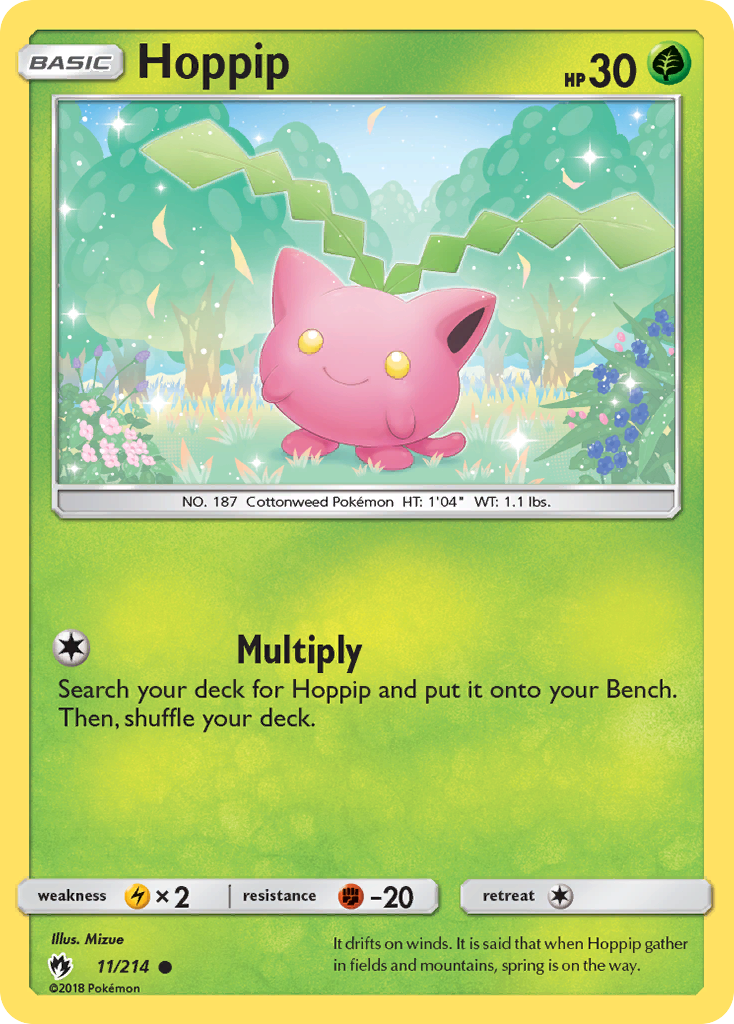 Hoppip (11/214) [Sun & Moon: Lost Thunder] | Odin's Place