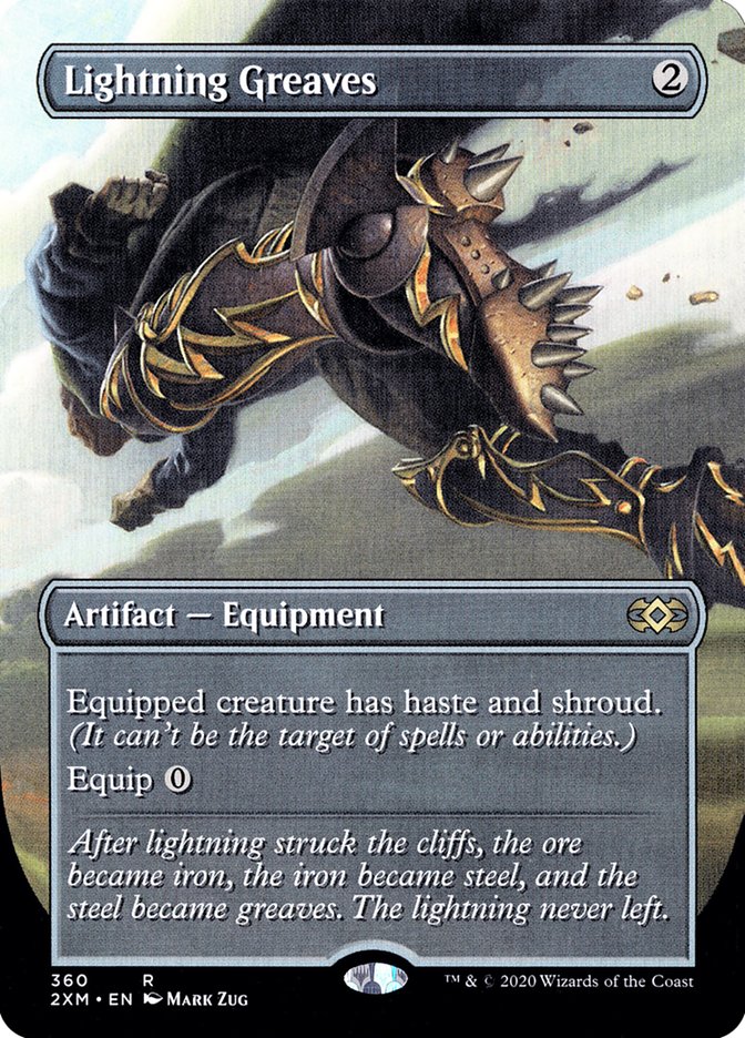 Lightning Greaves (Toppers) [Double Masters] | Odin's Place