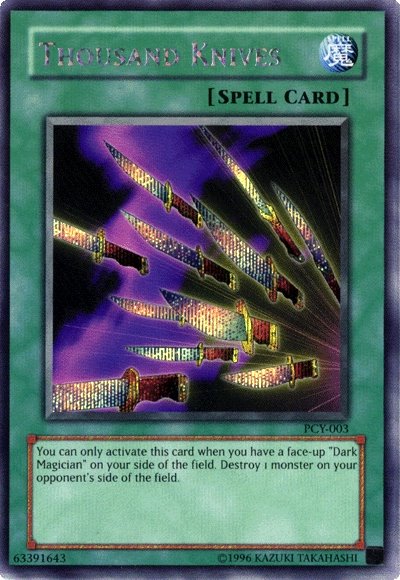 Thousand Knives [PCY-003] Secret Rare | Odin's Place