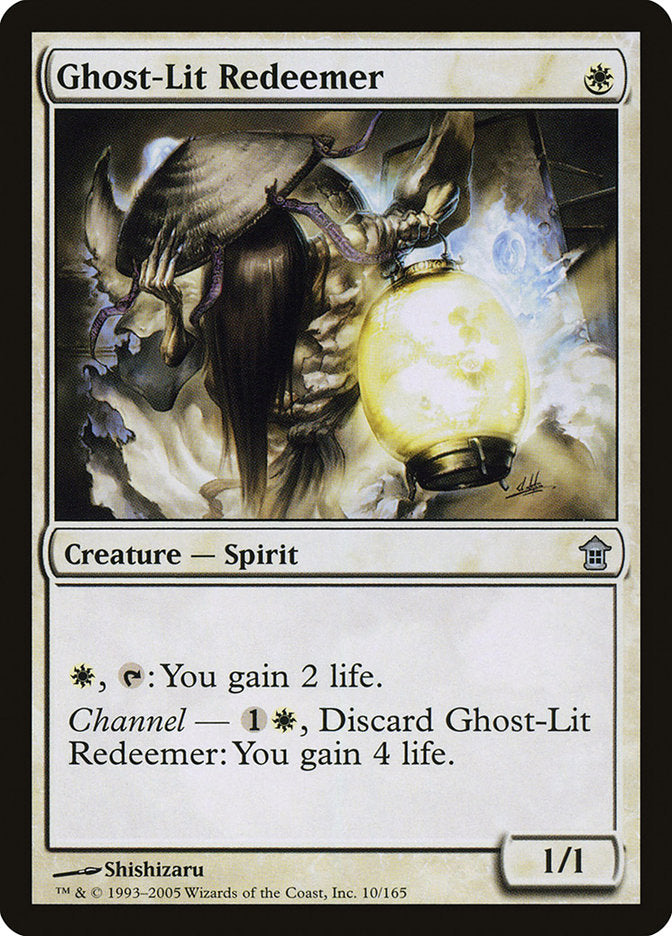 Ghost-Lit Redeemer (10) [Saviors of Kamigawa] | Odin's Place