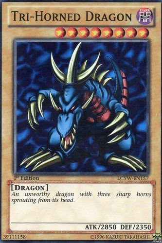 Tri-Horned Dragon [LCYW-EN157] Super Rare | Odin's Place