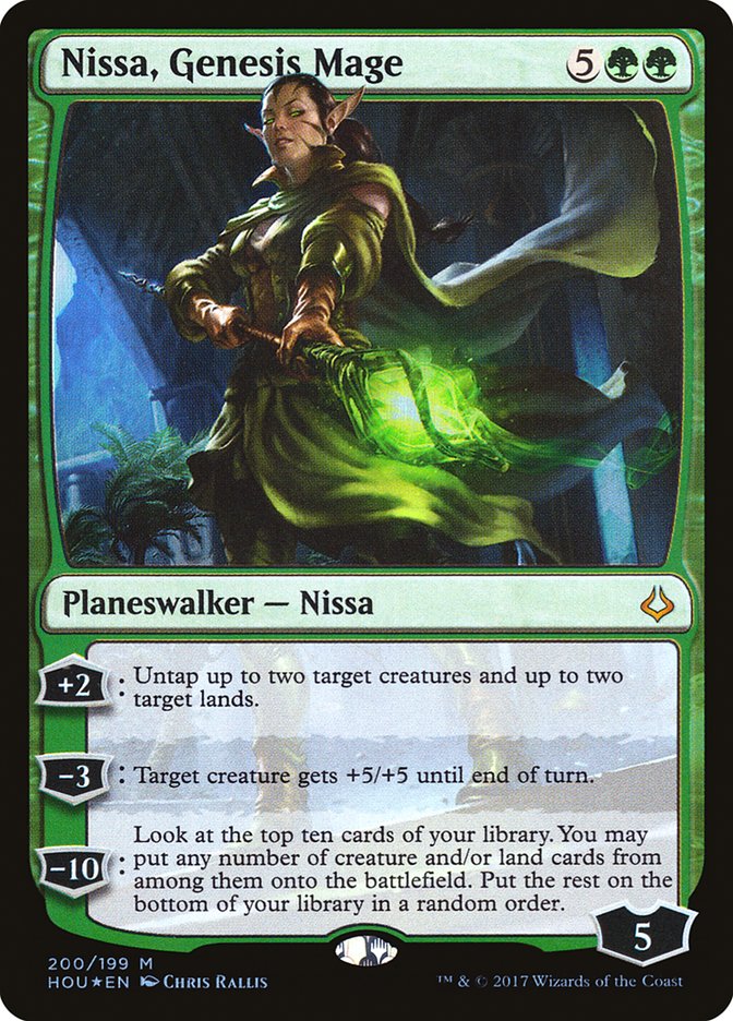 Nissa, Genesis Mage (200) [Hour of Devastation] | Odin's Place