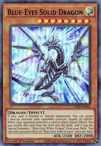 Blue-Eyes Solid Dragon (Blue) [LDS2-EN014] Ultra Rare | Odin's Place