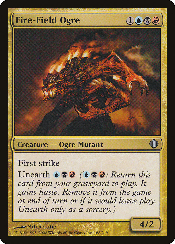 Fire-Field Ogre (168) [Shards of Alara] | Odin's Place