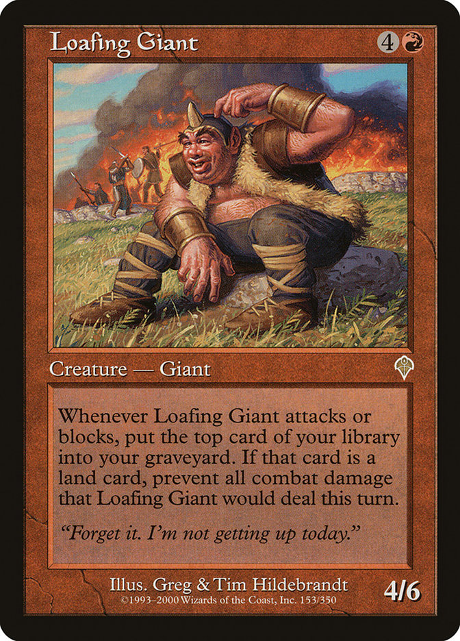 Loafing Giant (153) [Invasion] | Odin's Place