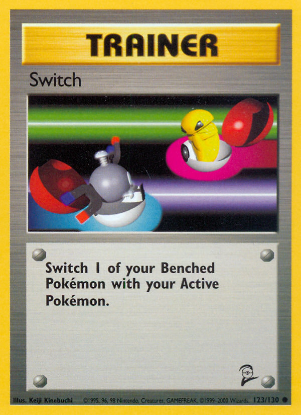 Switch (123/130) [Base Set 2] | Odin's Place