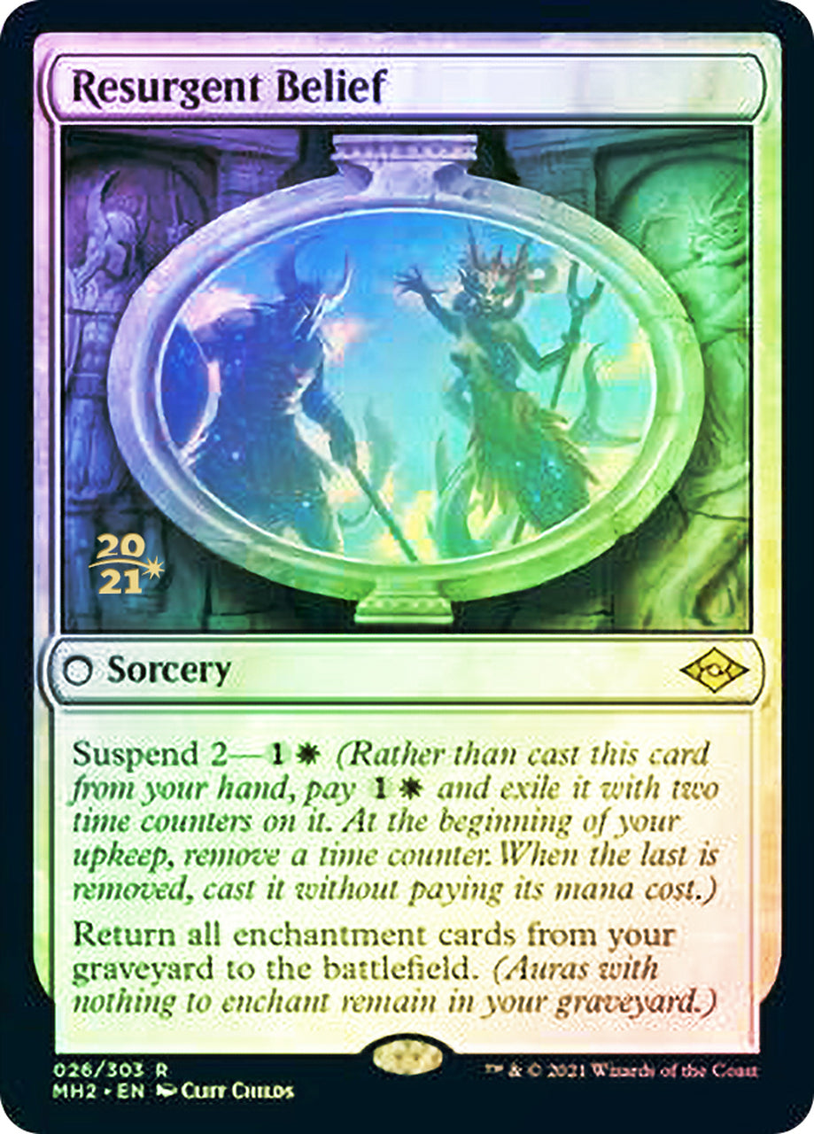 Resurgent Belief [Modern Horizons 2 Prerelease Promos] | Odin's Place