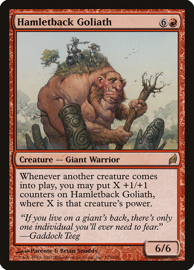 Hamletback Goliath (173) [Lorwyn] | Odin's Place