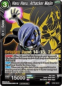 Haru Haru, Attacker Majin (Origins 2019) (BT3-120_PR) [Tournament Promotion Cards] | Odin's Place